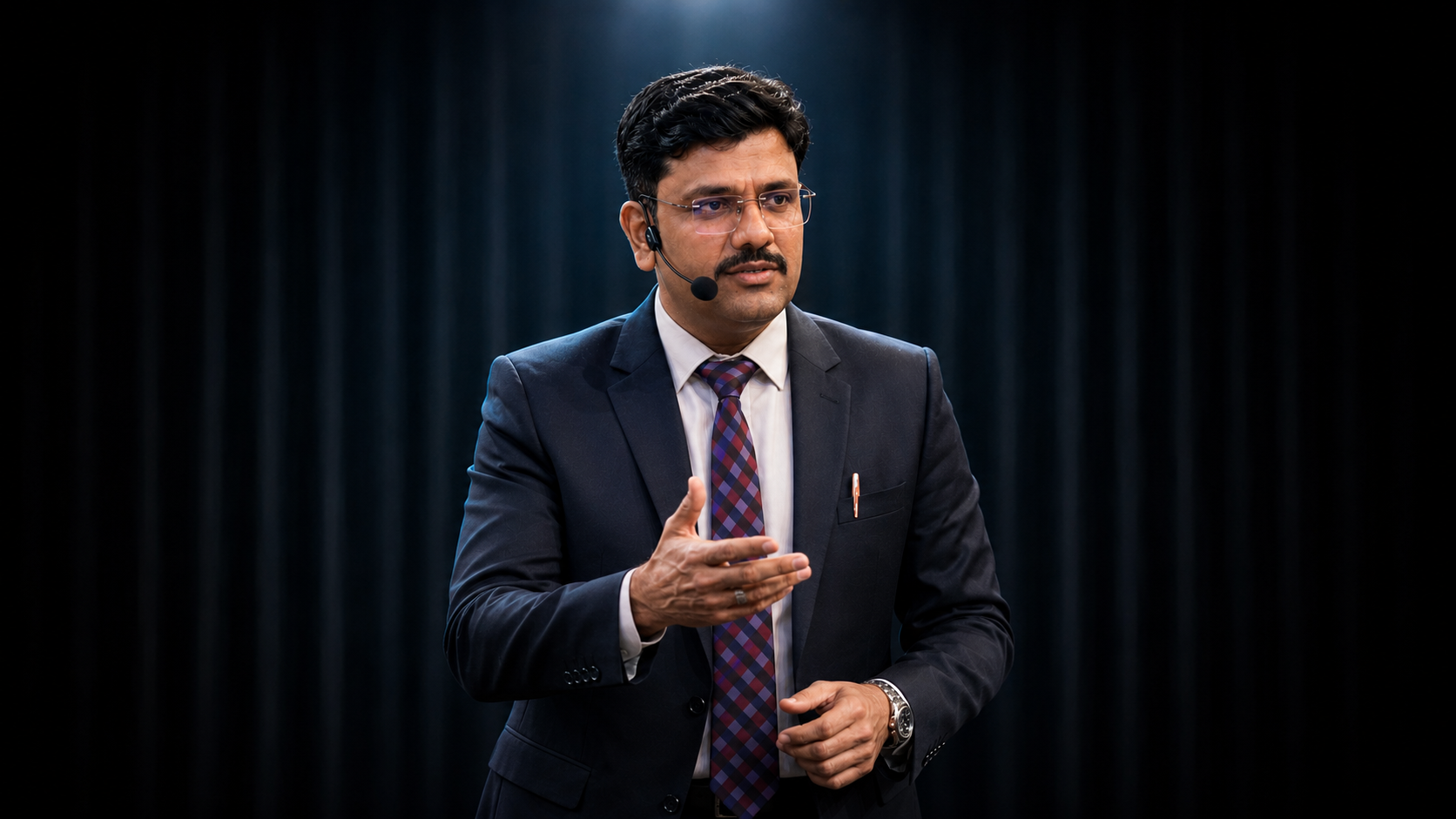 Mr. Parikshit Shrivastava conducting masterclass